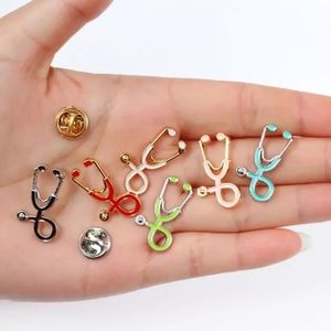 NWT Medical stethoscope pin.